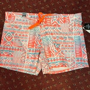 Water shorts never worn. Size large draw string. Back pocket.